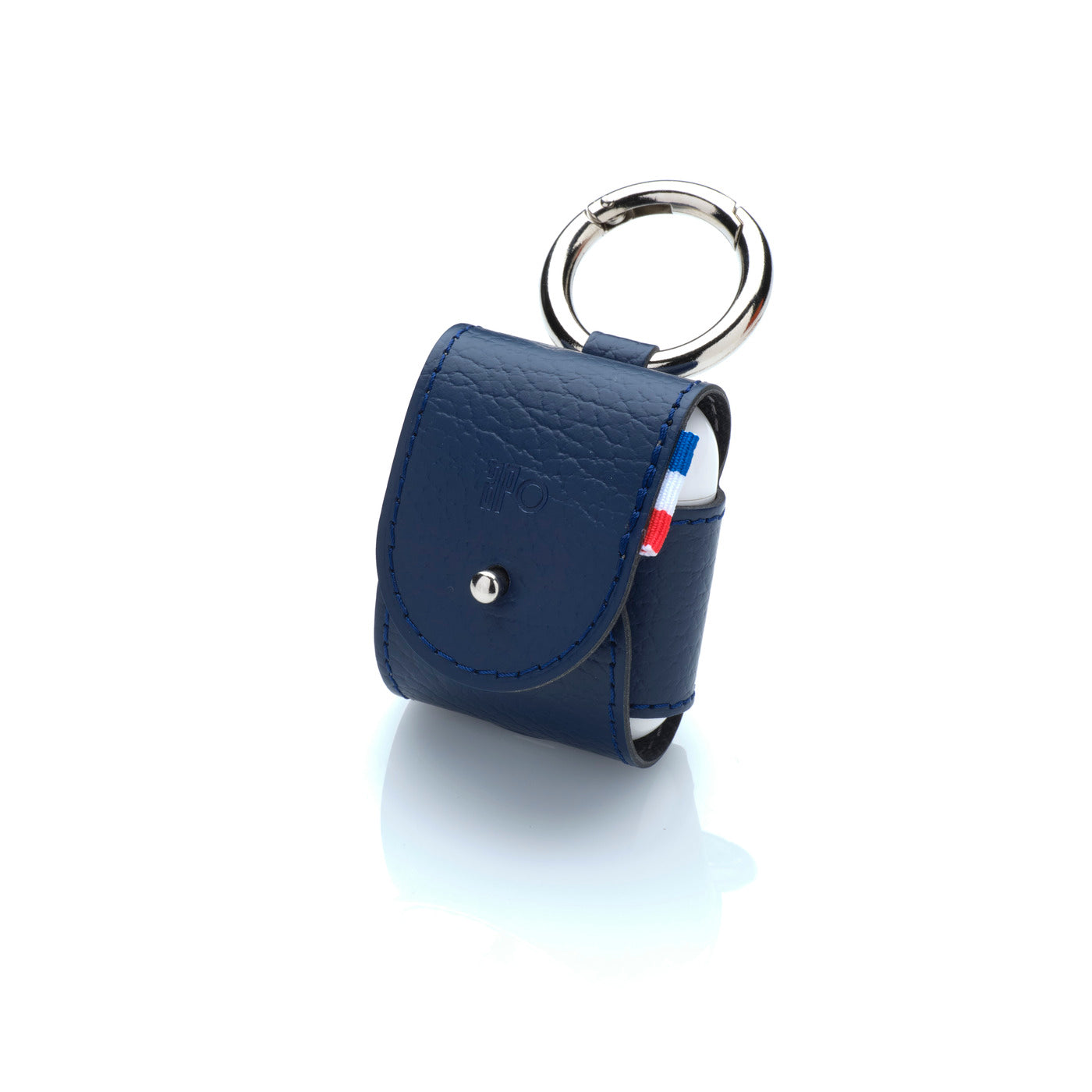 THIB - Étui AirPods 1 & 2 en cuir recyclé - Bleu