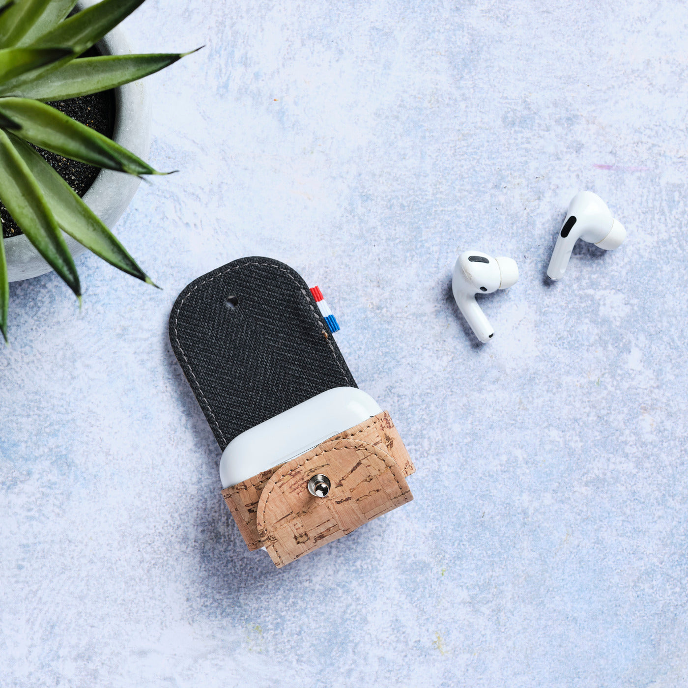 THIB - Étui AirPods Pro en liège - Naturel