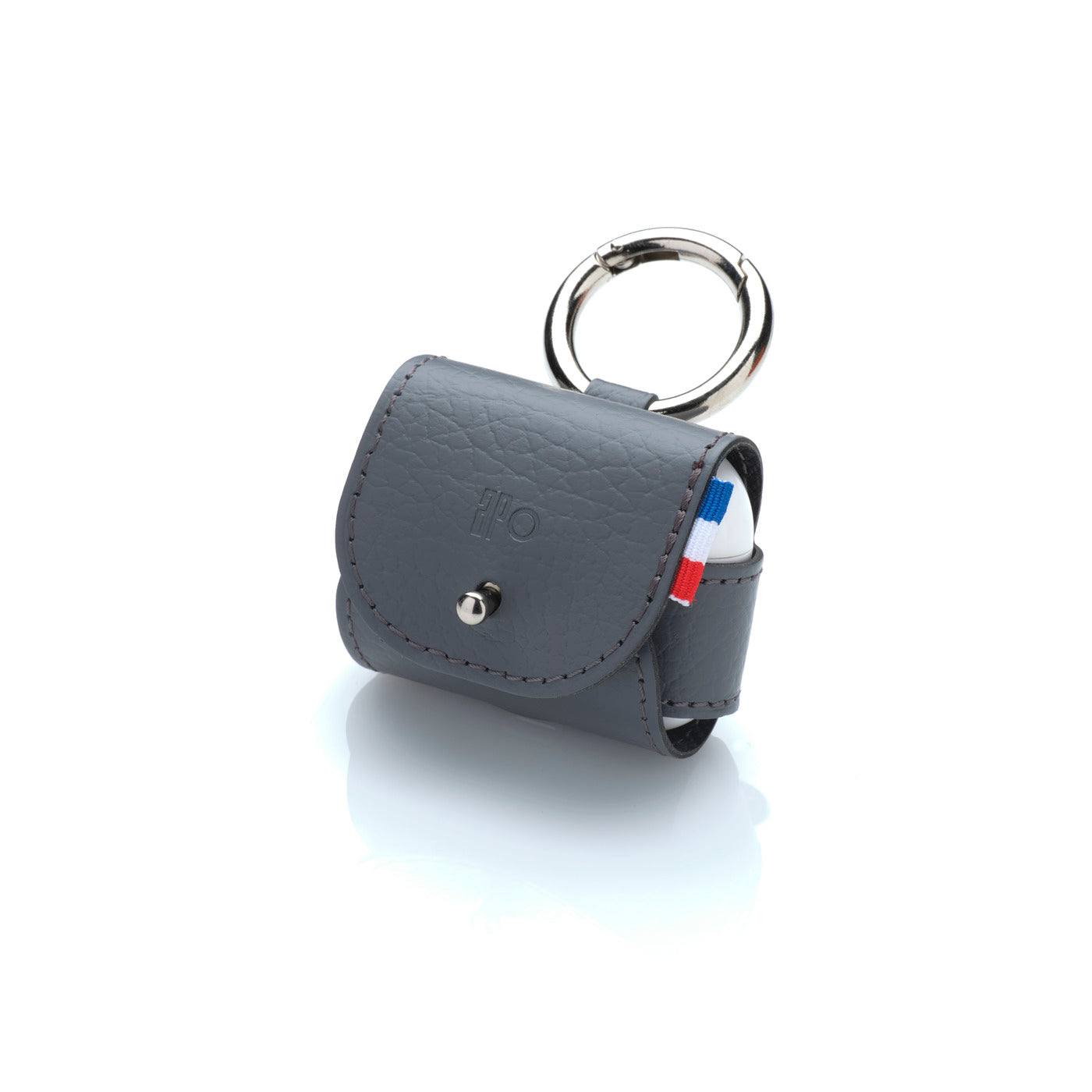 THIB - Étui AirPods Pro en cuir recyclé - Gris