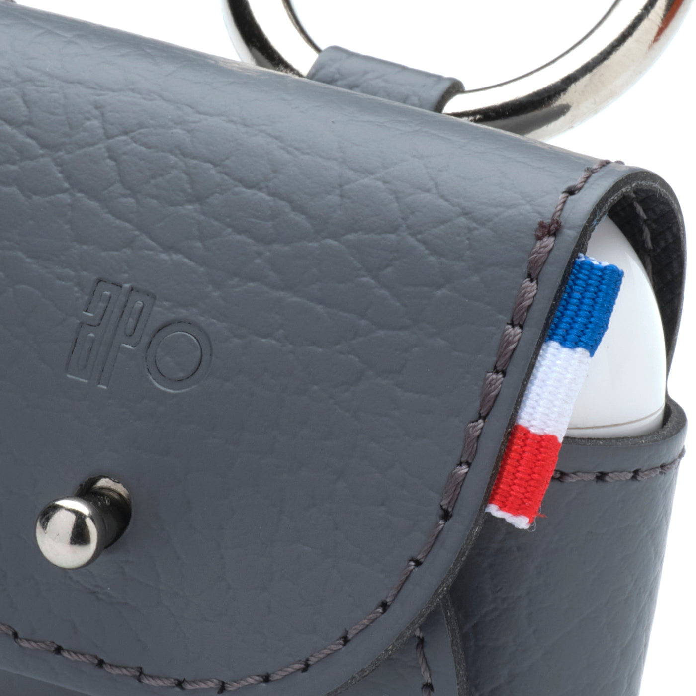 THIB - Étui AirPods Pro en cuir recyclé - Gris