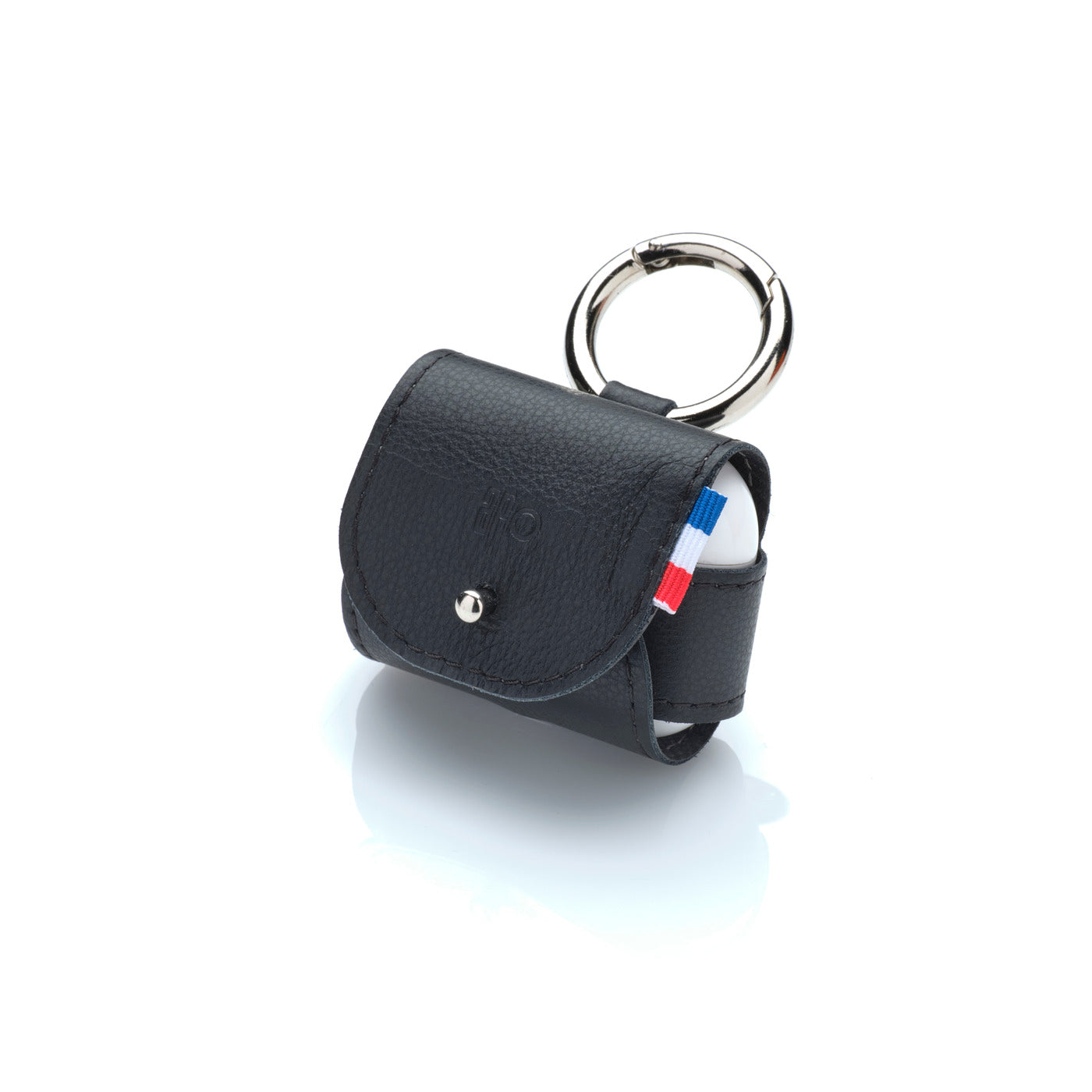 THIB - Étui AirPods Pro en cuir grainé - noir