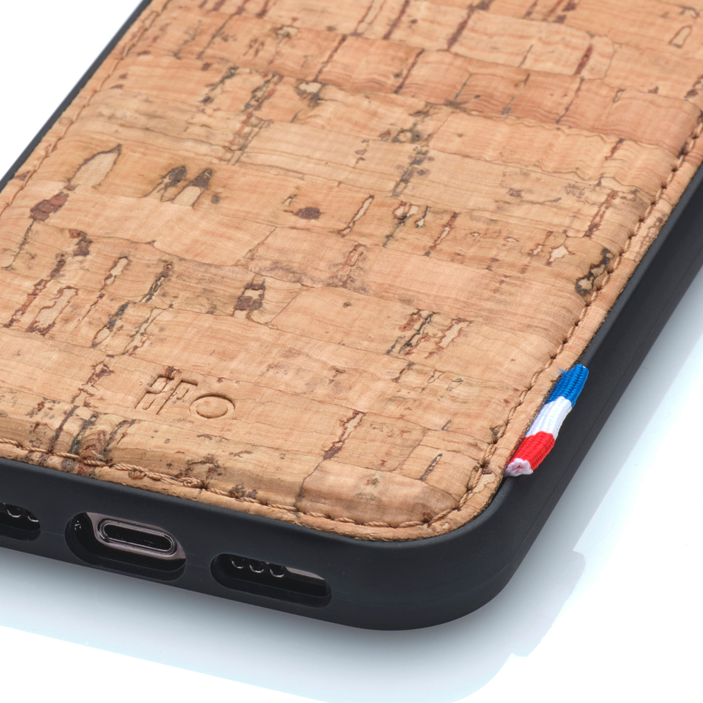 SAM - Coque iPhone 12 / 12 Pro en liège - Naturel