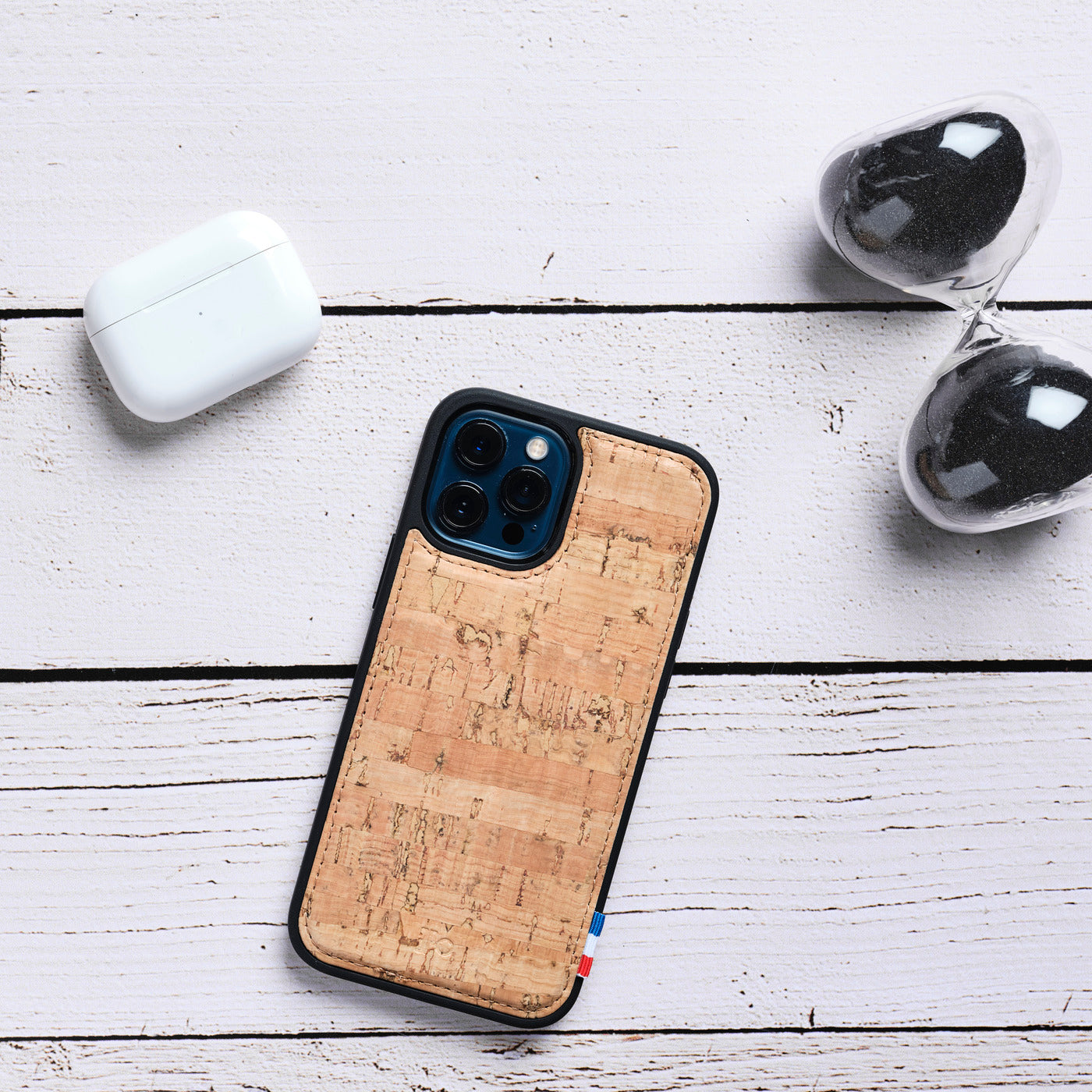 SAM - Coque iPhone 12 Pro Max en liège - Naturel