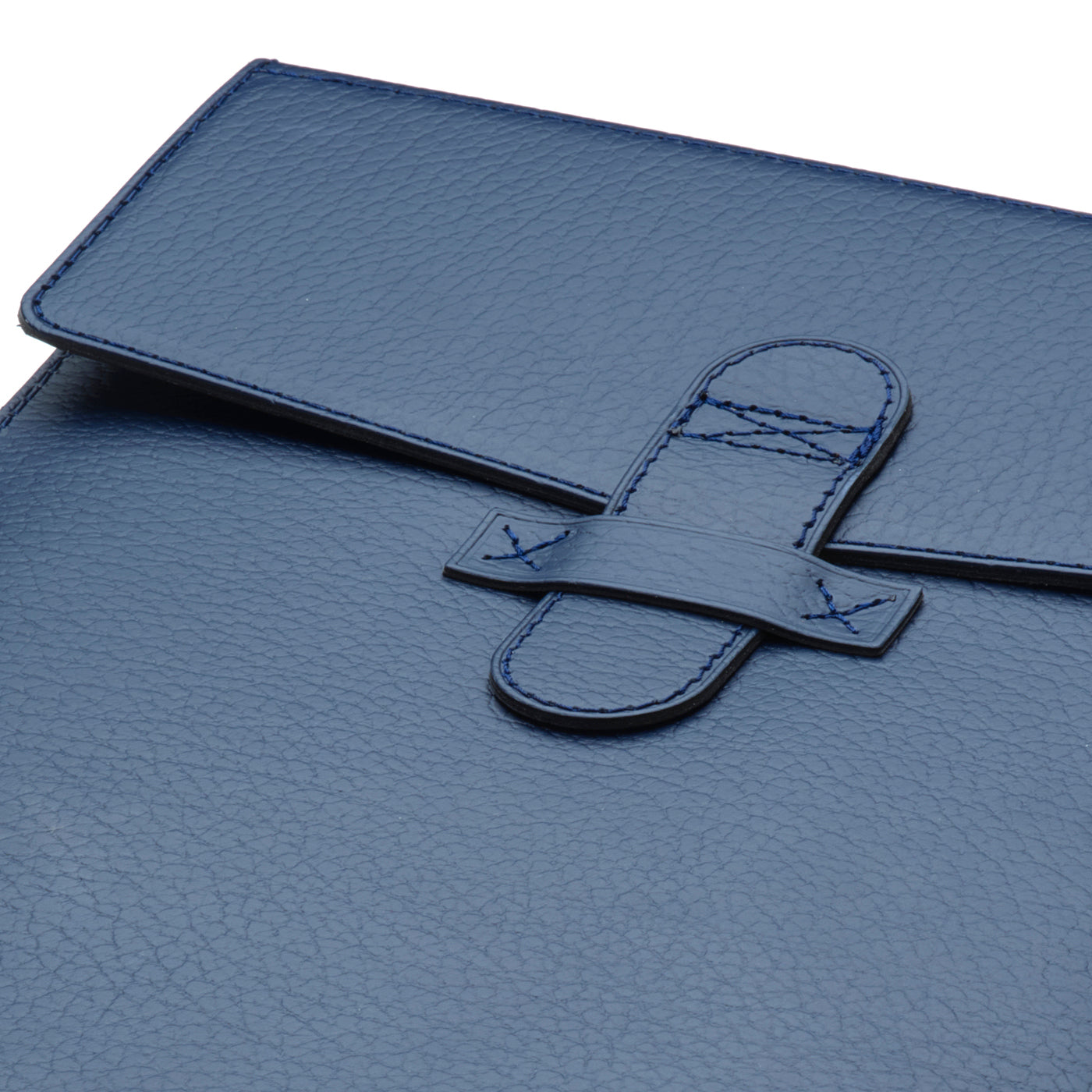 MICH - Housse iPad Air 10,9 / Pro 11" en cuir recyclé - Bleu