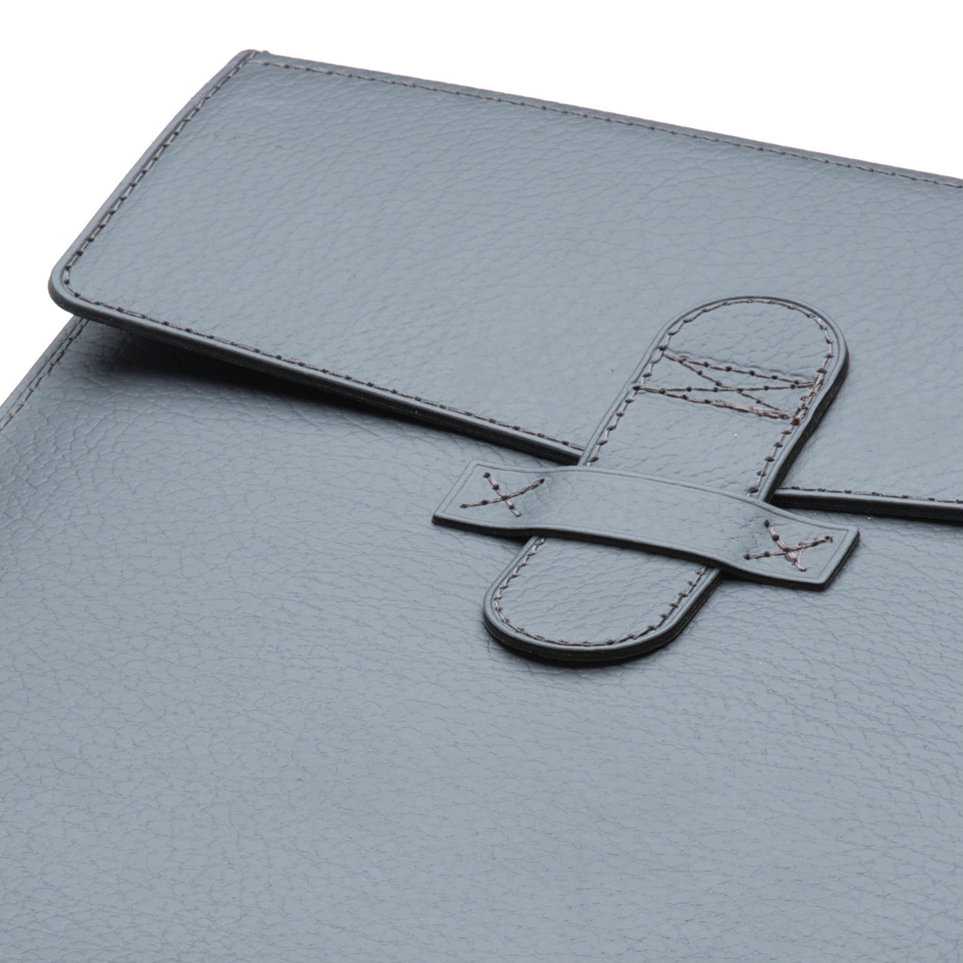 MICH - Housse iPad Air 10,9 / Pro 11" en cuir recyclé - Gris