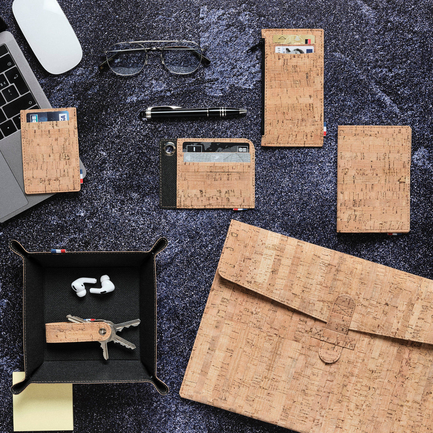 NAT - Housse MacBook Pro 13" / Air 13" en liège - Naturel