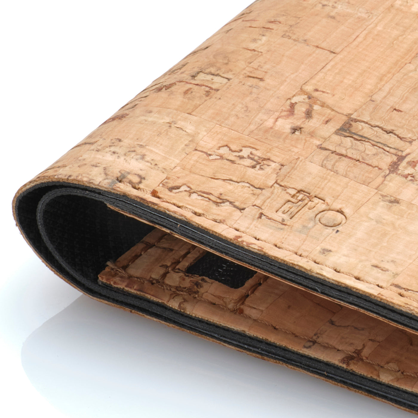 MAX - Portefeuille vertical en liège - Naturel