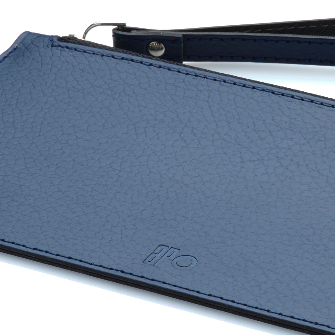 NICO - Trousse en cuir recyclé - Bleu