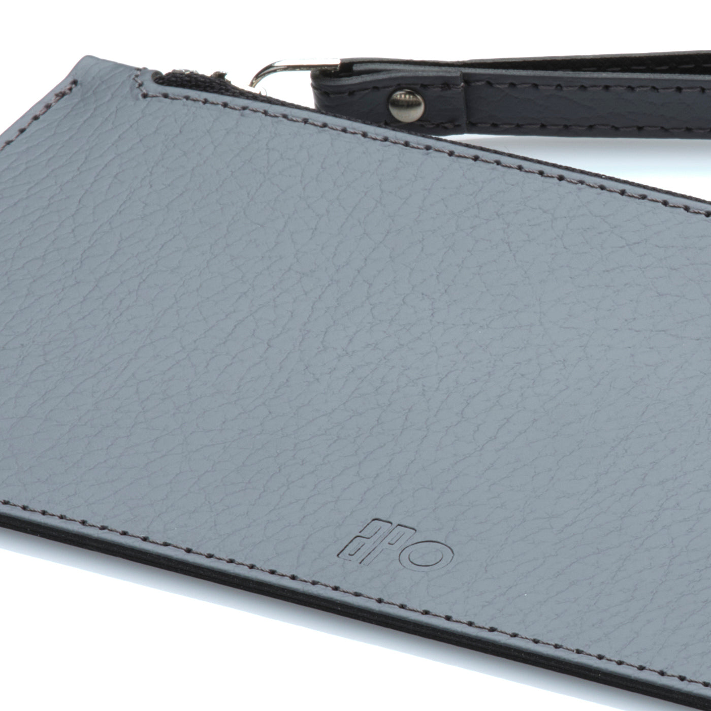 NICO - Trousse en cuir recyclé - Gris