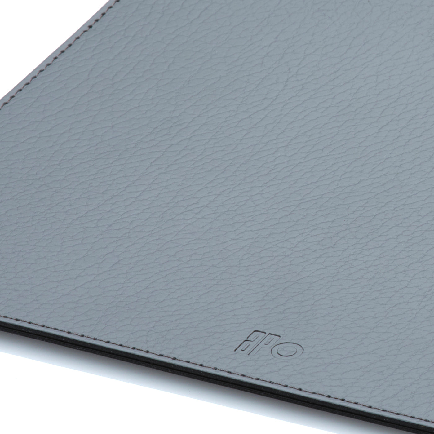 ALEX - Pochette en cuir recyclé - Gris