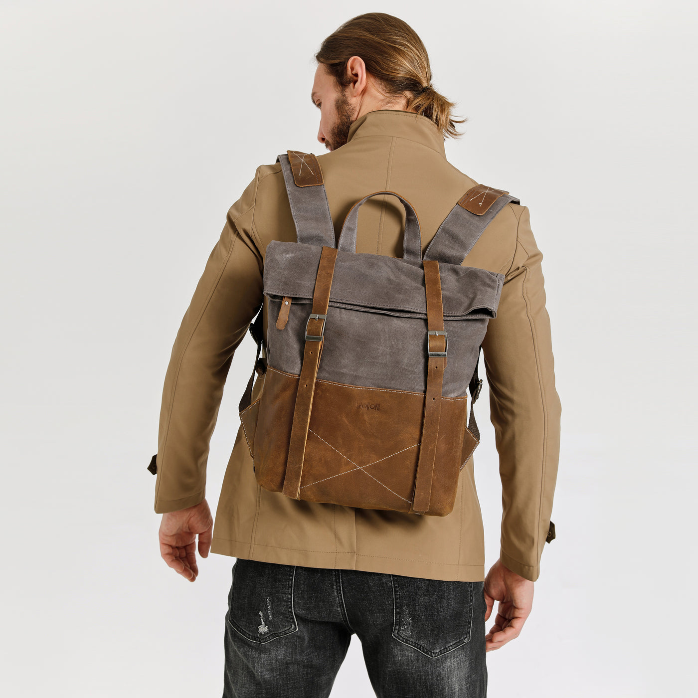 Sac a dos toile enduite new arrivals