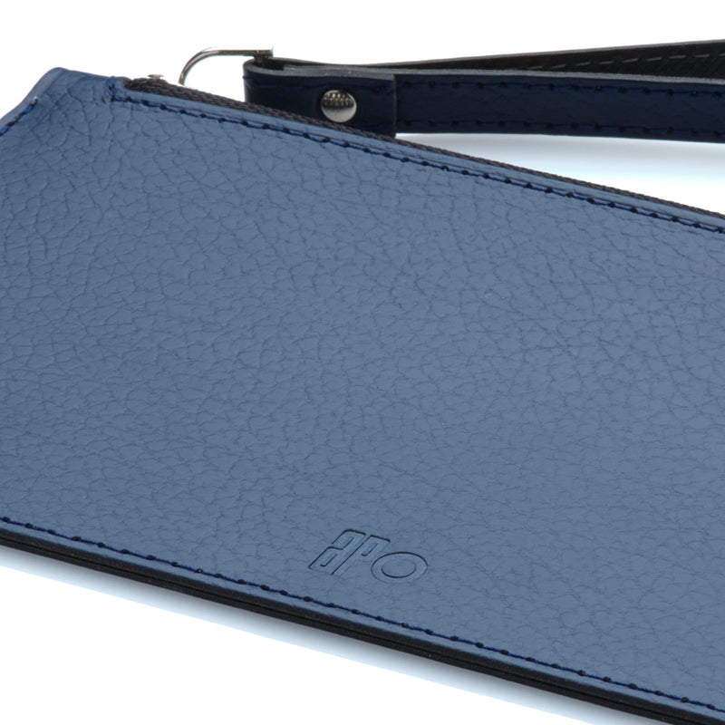 NICO - Trousse en cuir recyclé - Bleu